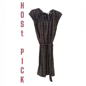 NEW LAUREN CONRAD Black & White Floral Cap Sleeve Mini Dress Plus Size Women’s